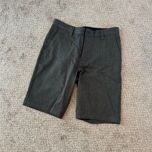 Volcom Gray Flat Front Shorts Tailored Design